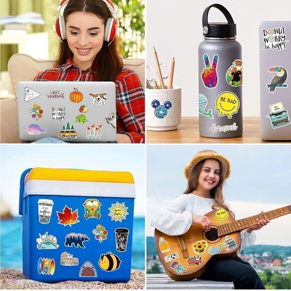 100pc Vinyl Sticker Set  - Picture 3 of 3